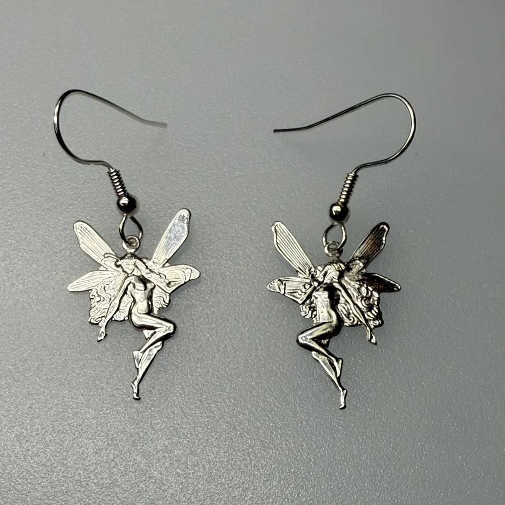 Silver Enchanted Fairy Earrings​